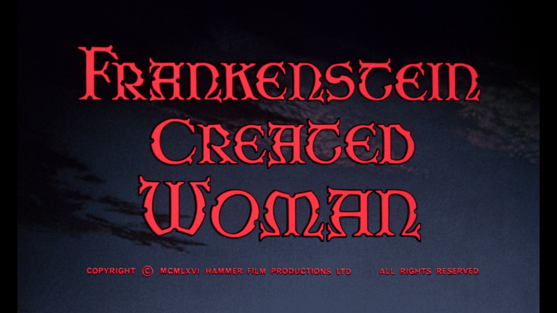 frankenstein created woman title