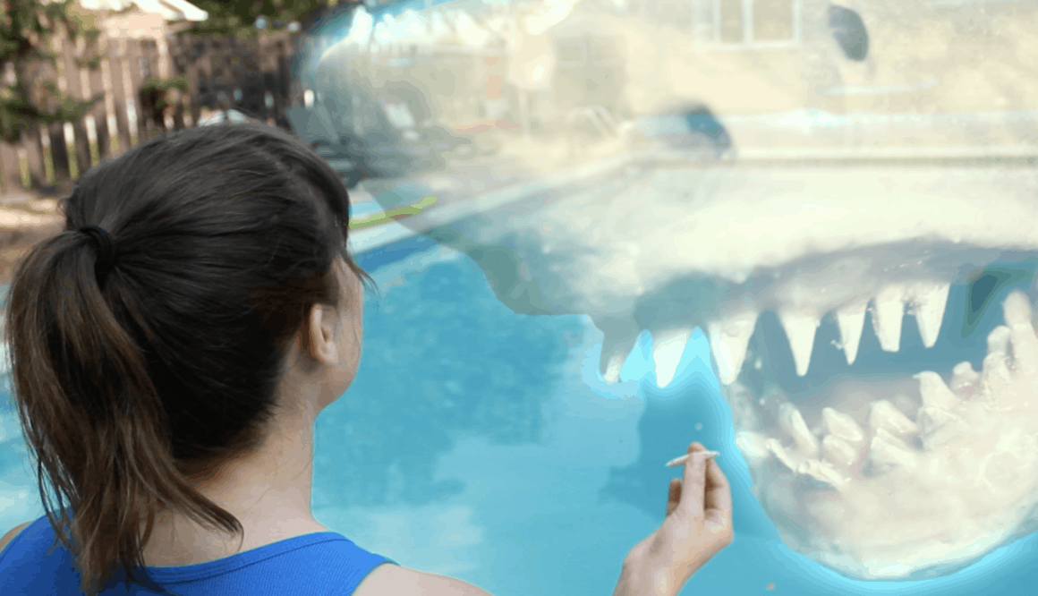 Ouija Shark! From the people that brought you Velocipastor! 2 Ouija Shark