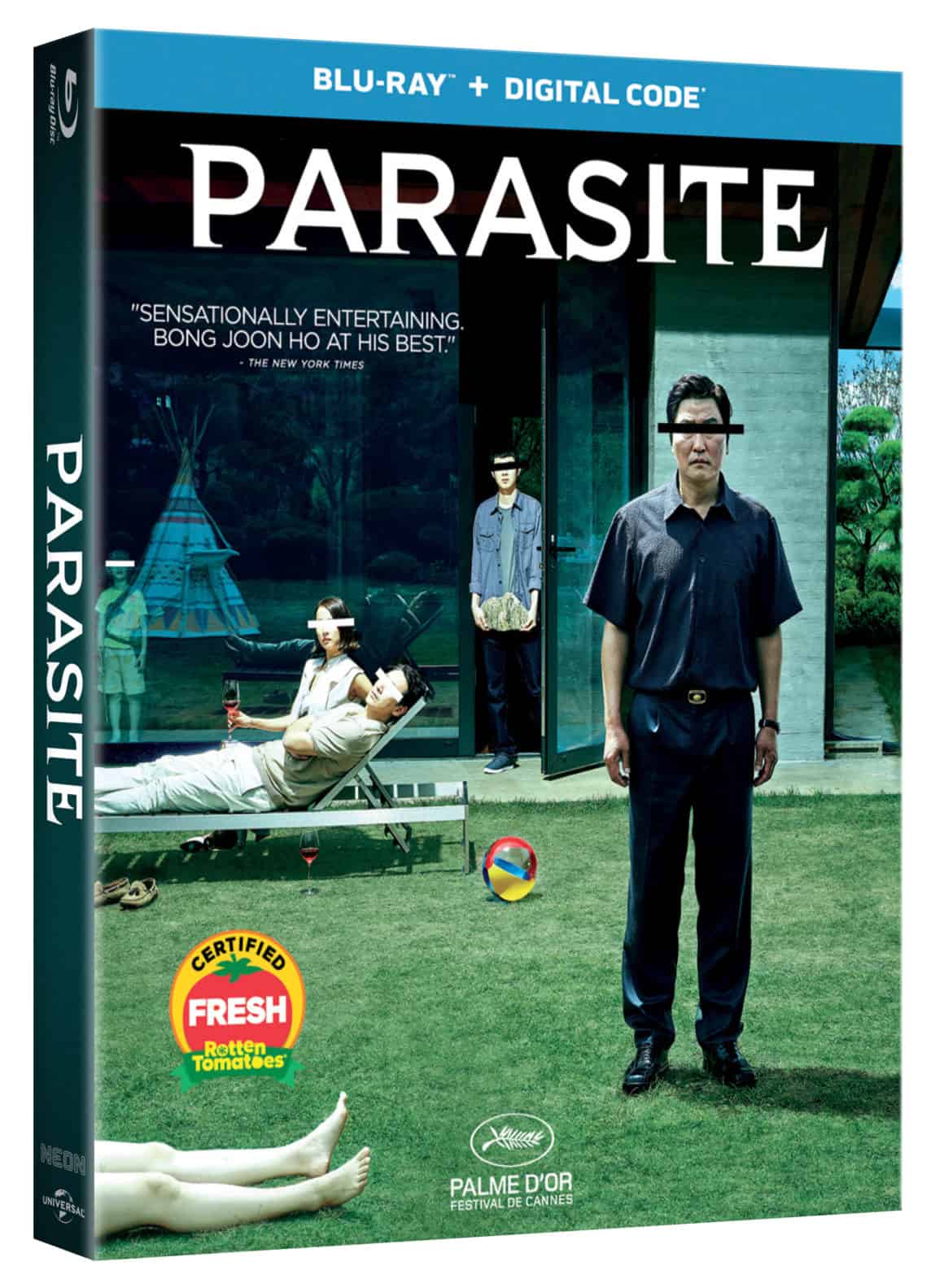 Bong Joon Ho's PARASITE Available Now on Digital; Comes to Blu-ray and DVD 1/28 2 Parasite blu-ray box art