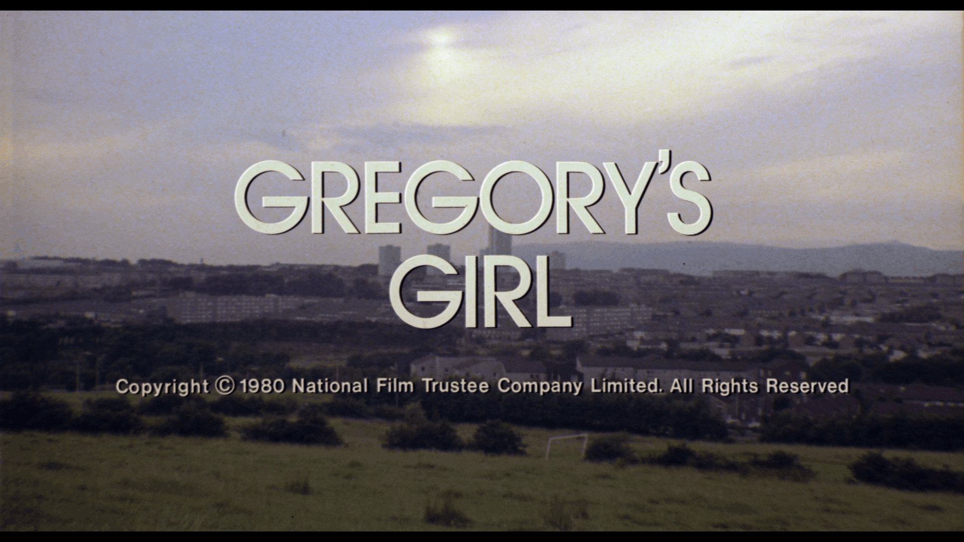 Gregory's Girl title Blu-ray Film Movement