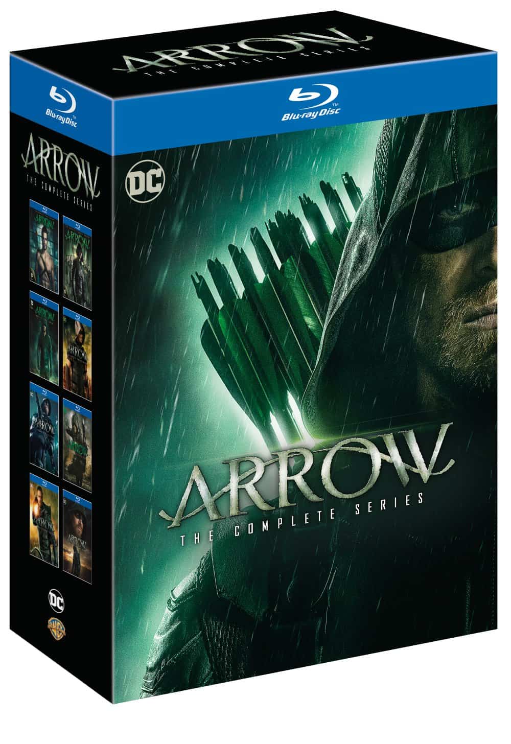Arrow: The Complete Eighth & Final Season arrives April 28th 2 Arrow Blu-ray complete series CW