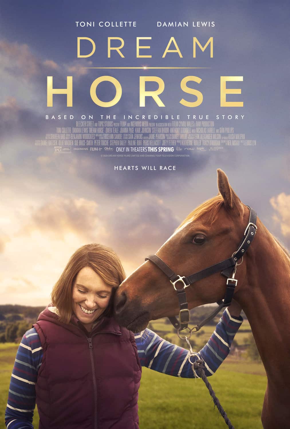 Dream Horse fulfills Toni Collette's dreams - Watch Trailer! 2 Dream Horse movie poster