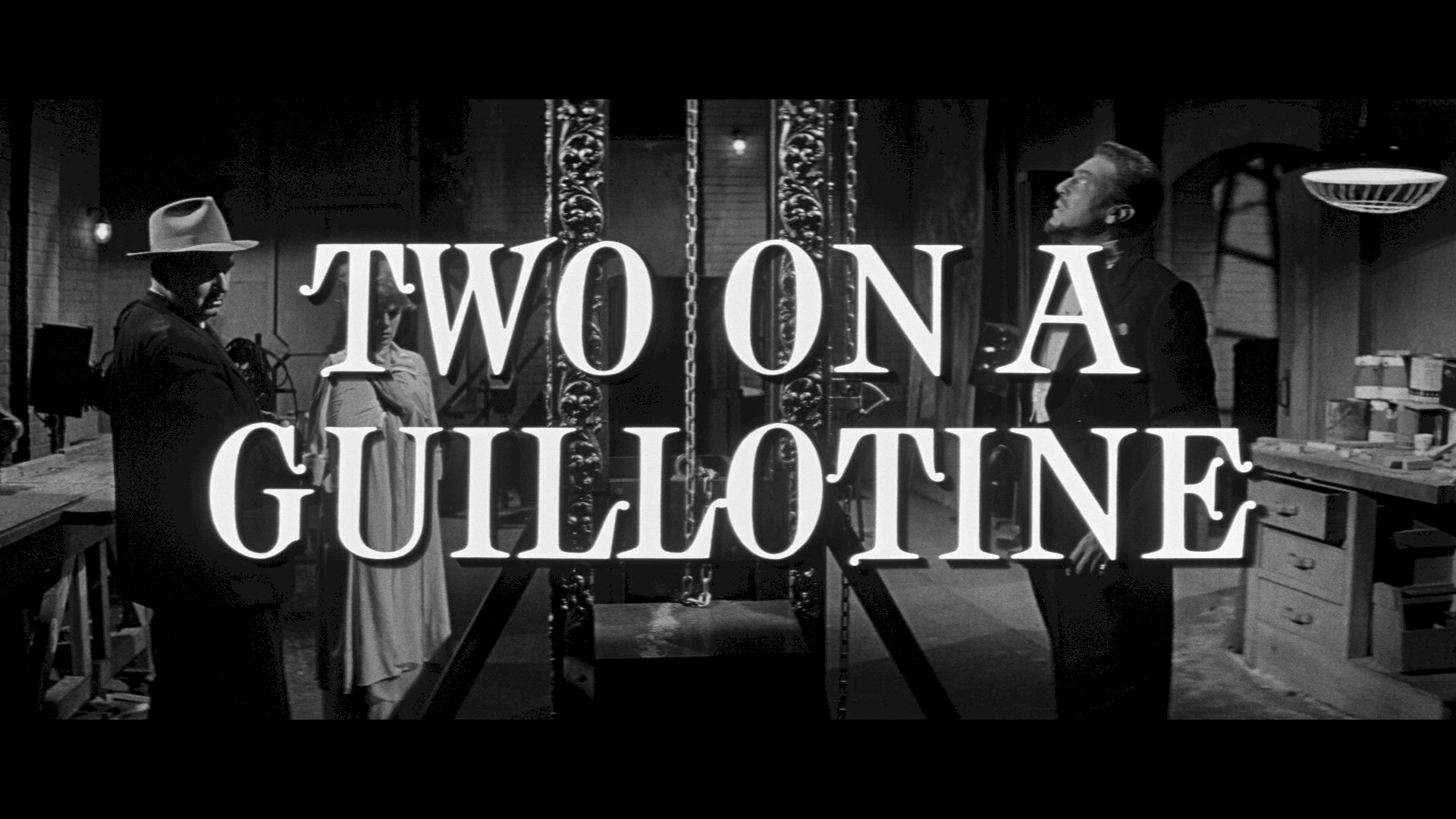 Two on a Guillotine title