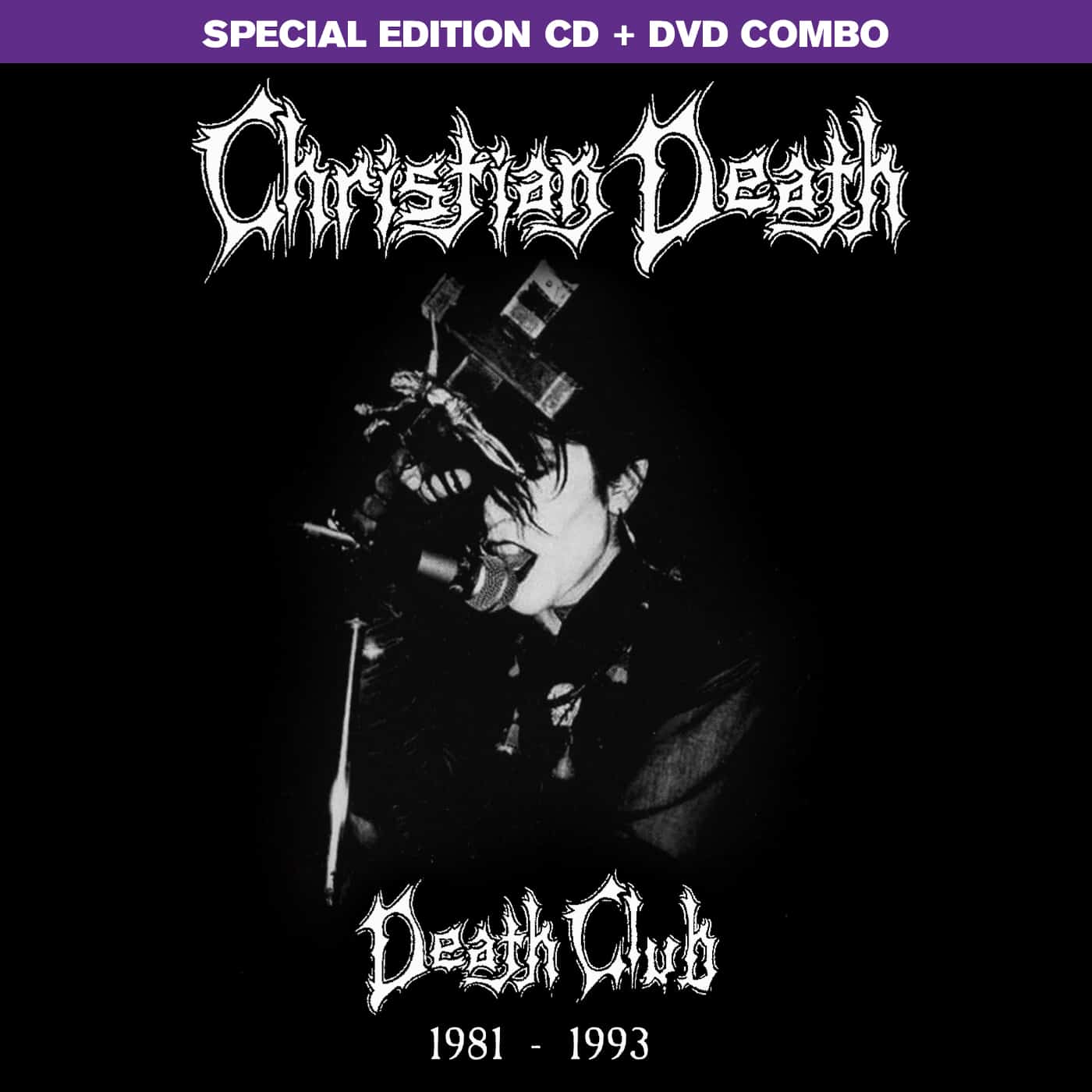 Christian Death Death Club CD DVD