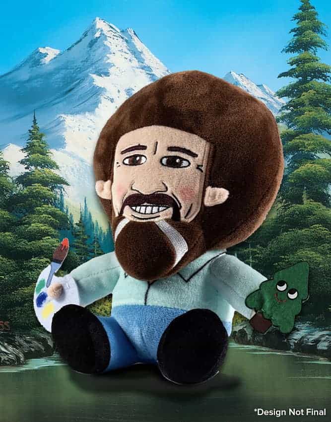 Loot Crate and Bob Ross Get Happy! 2 Bob Ross plush Lootcrate Happy Little Crate Loot Crate