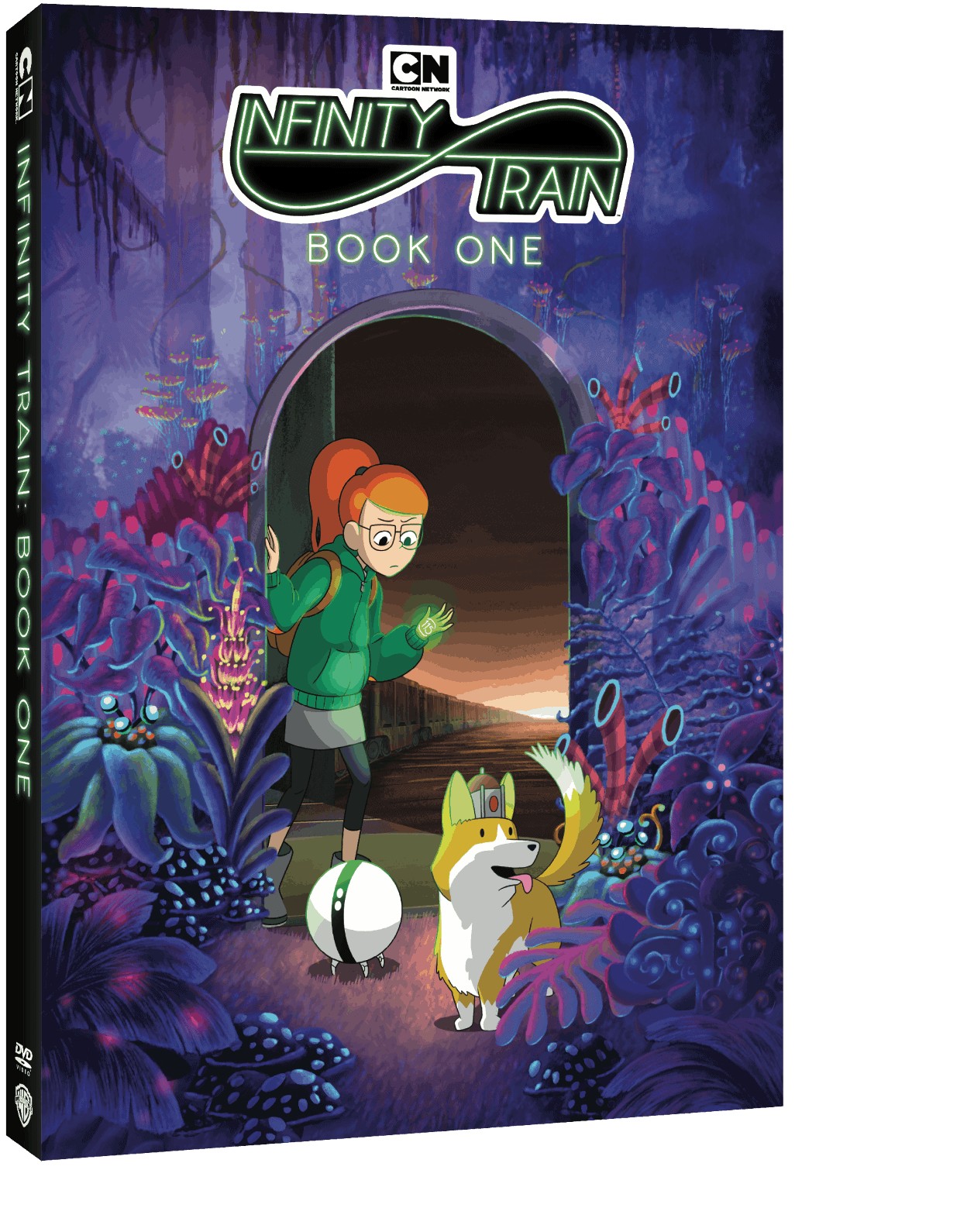 Infinity Train Book One DVD box Cartoon Network