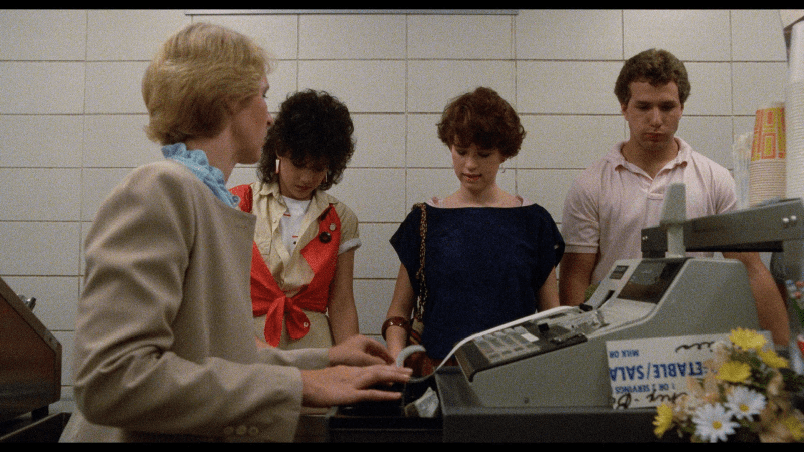 Local 12 year old discovers boobs in a PG movie Sixteen Candles Arrow