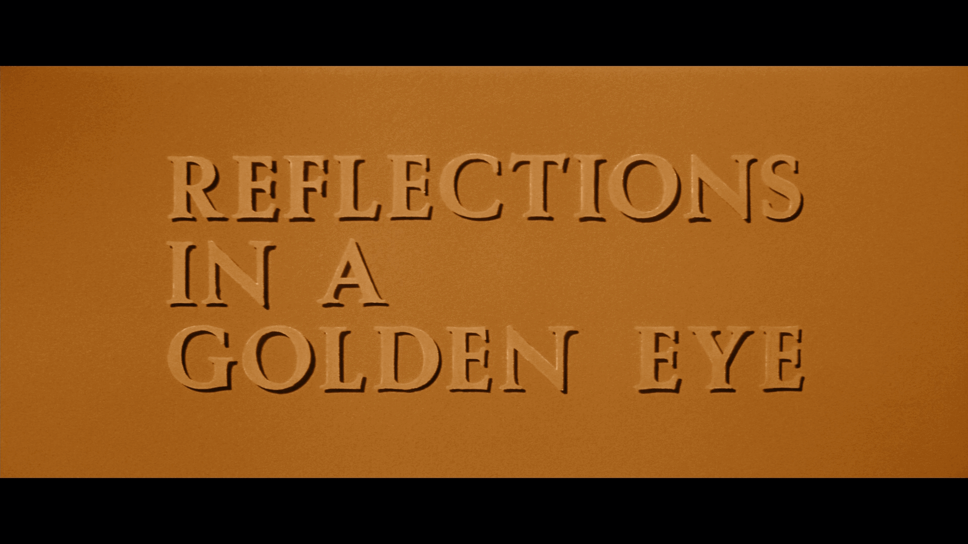 A golden past 3. Reflections in a Golden Eye 1967.