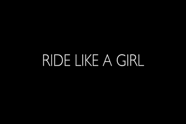 ride like a girl title