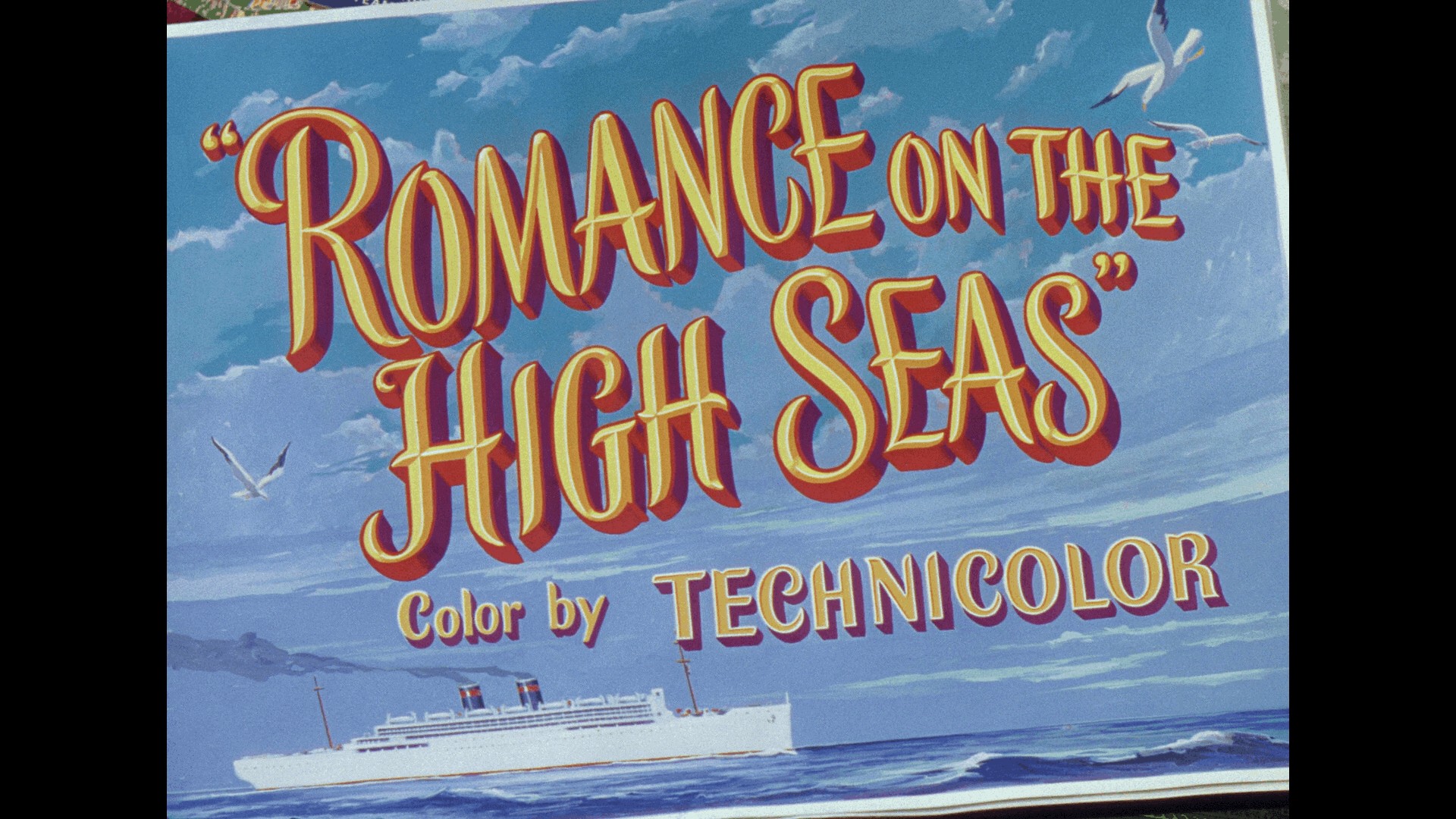 ROMANCE ON THE HIGH SEAS TITLE