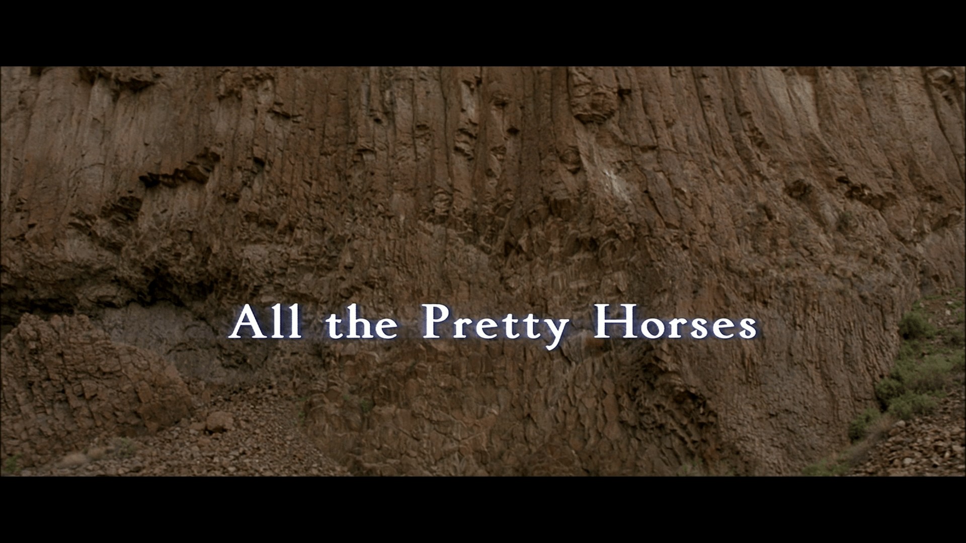 all the pretty horses blu-ray mill creek title