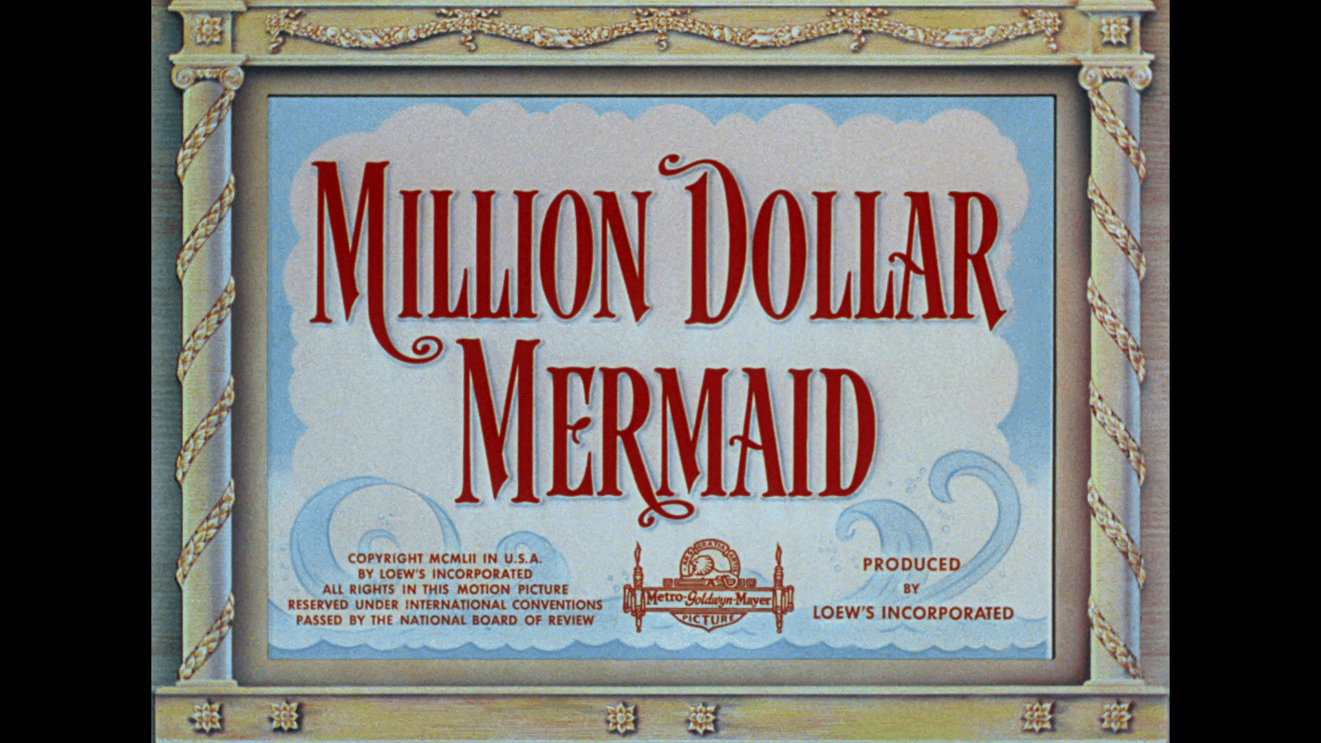 million dollar mermaid title