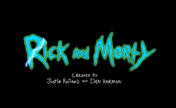 rick and morty title card