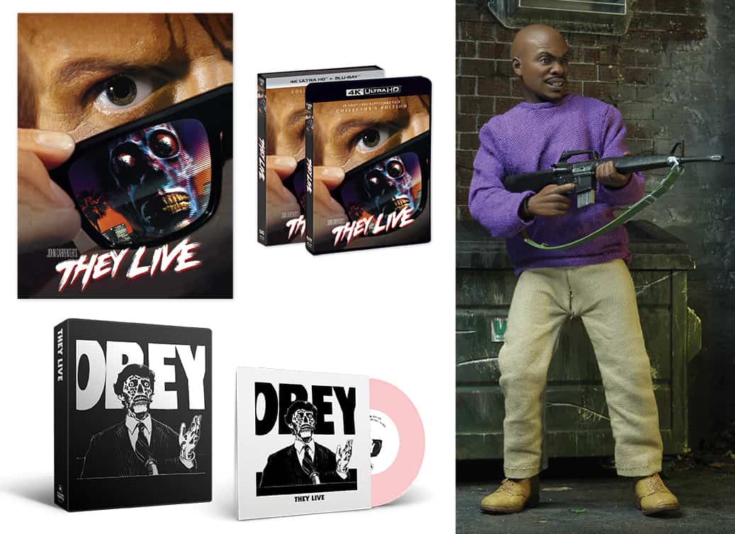 'THEY LIVE COLLECTOR'S EDITION 4K UHD/BLU-RAY' COMING DECEMBER 8 FROM SCREAM FACTORY 3 'THEY LIVE COLLECTOR'S EDITION 4K UHD/BLU-RAY' COMING DECEMBER 8 FROM SCREAM FACTORY 2