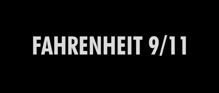 fahrenheit 9/11 title