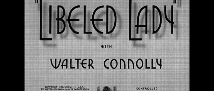 libeled lady warner archive title
