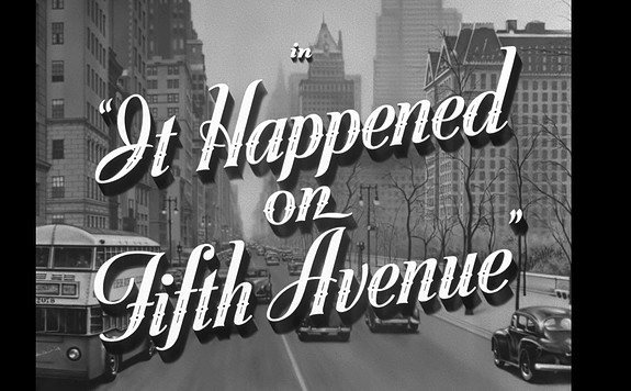 it happened on fifth avenue title