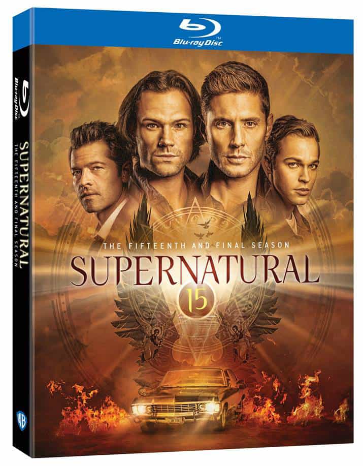 Supernatural Season 15 Blu-ray box art
