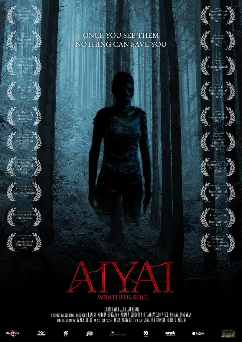 Ilanthirayan 'Alan' Arumugam's striking supernatural horror film AIYAI: A WRATHFUL SOUL 3 Ilanthirayan 'Alan' Arumugam's striking supernatural horror film AIYAI: A WRATHFUL SOUL 2