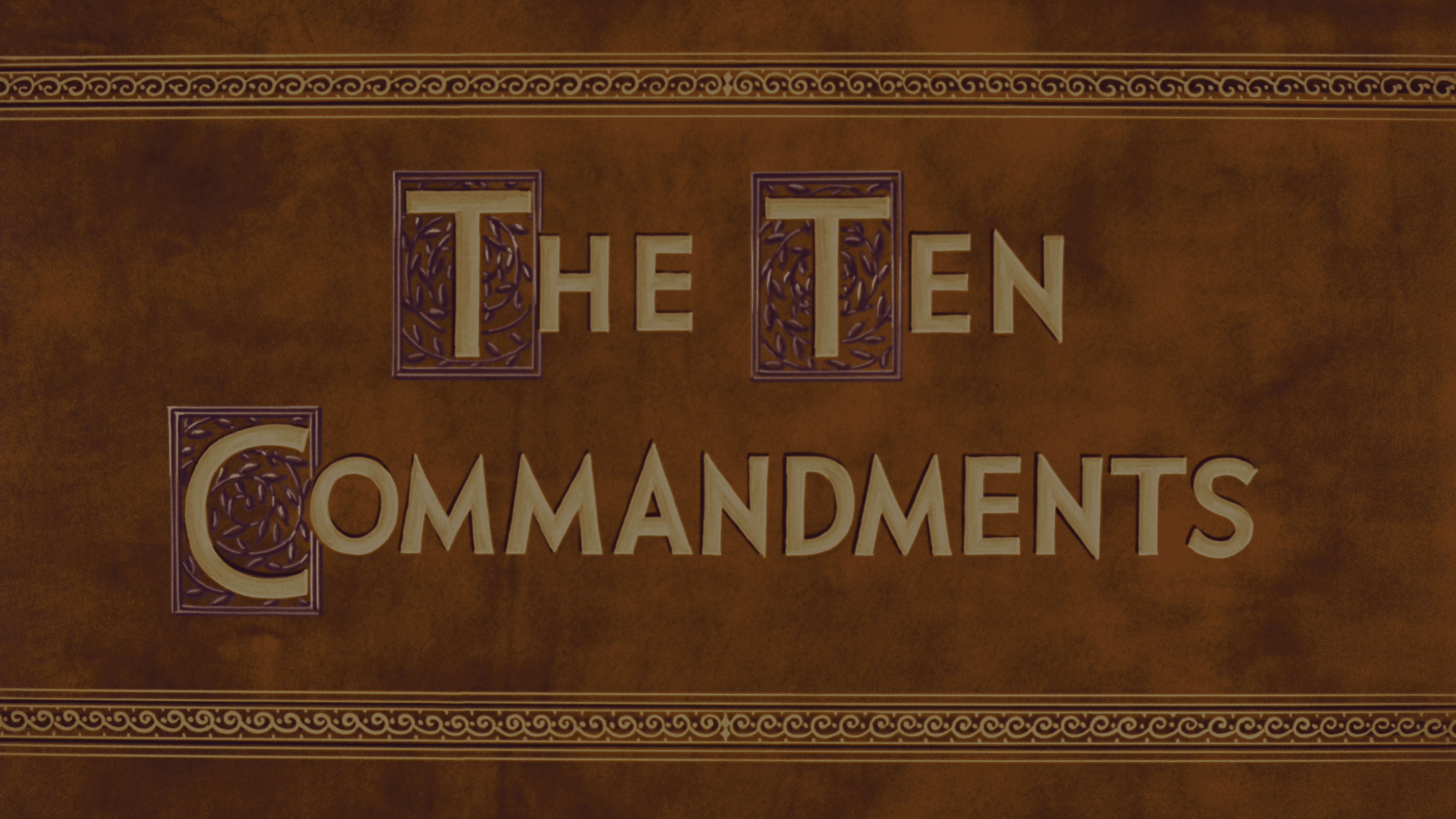 Ten Commandments 4K UHD LOGO