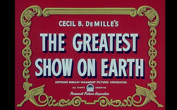 greatest show on earth title