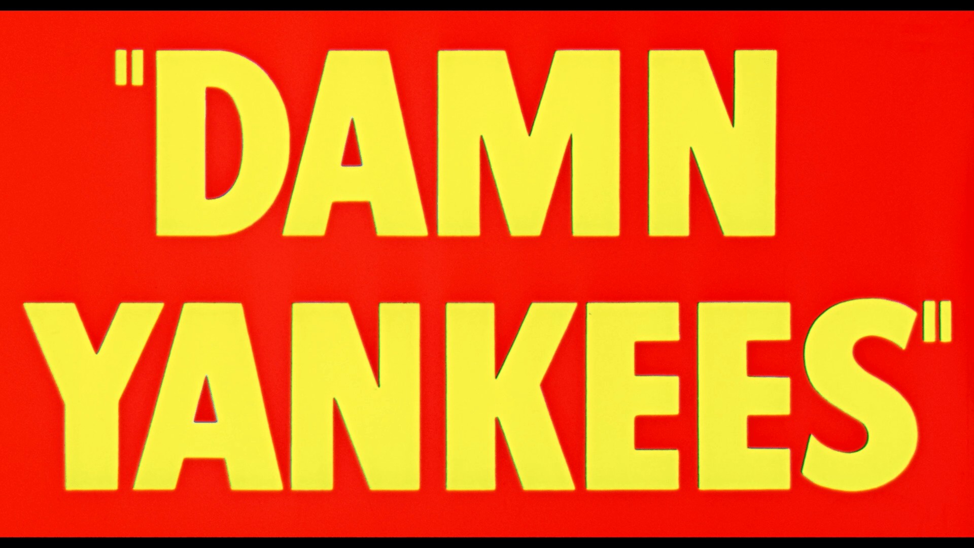 damn yankees title