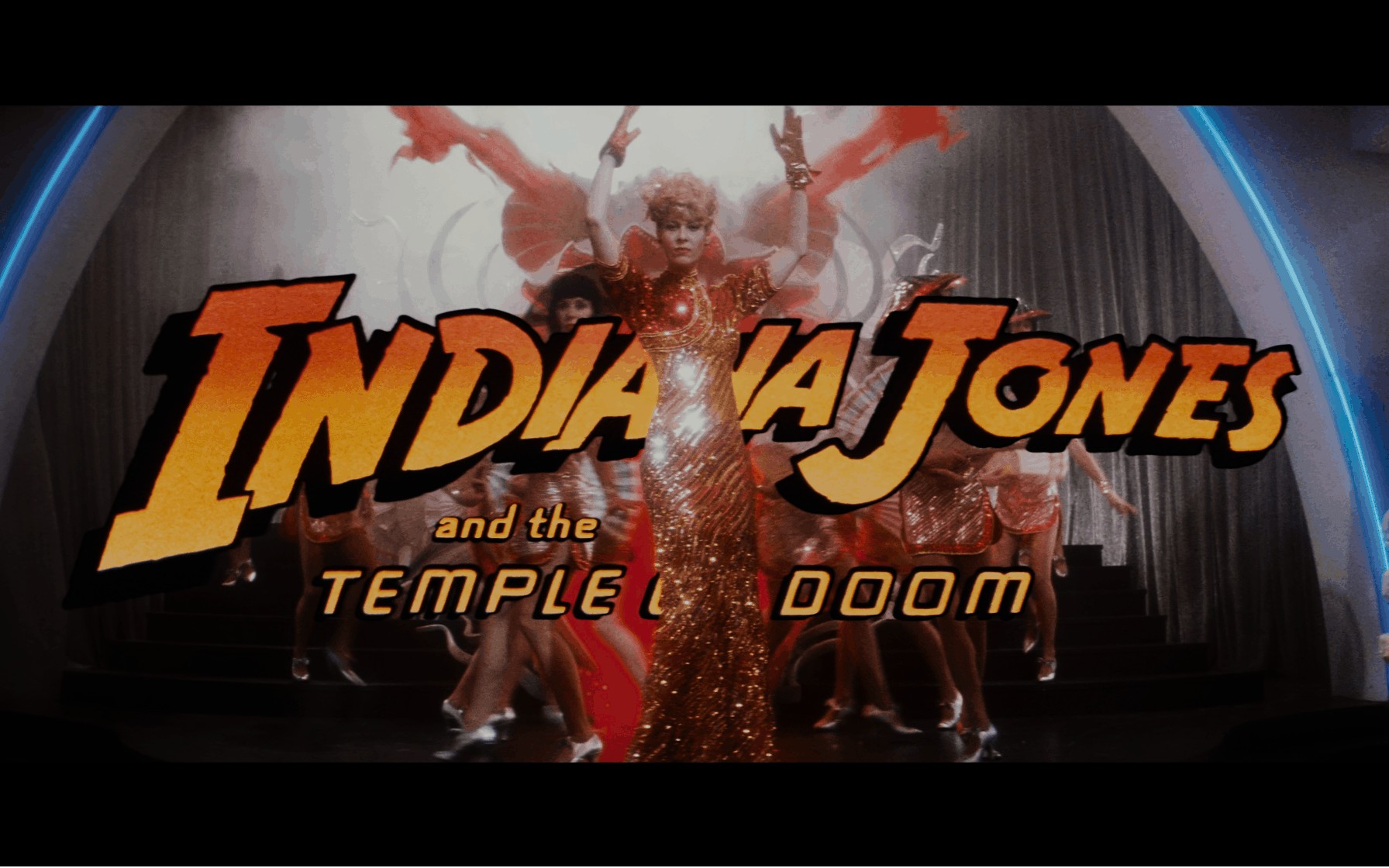 Indiana Jones and the Temple of Doom title