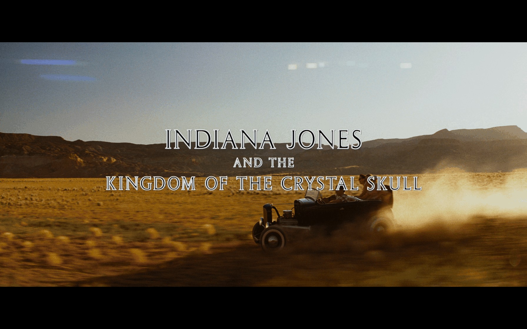 Indiana Jones and the Kingdom of the Crystal Skull 4K title