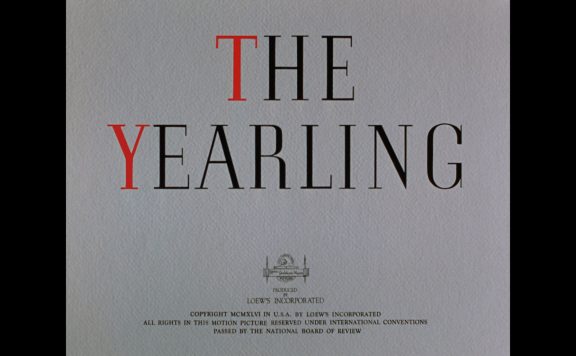 the yearling warner archive title