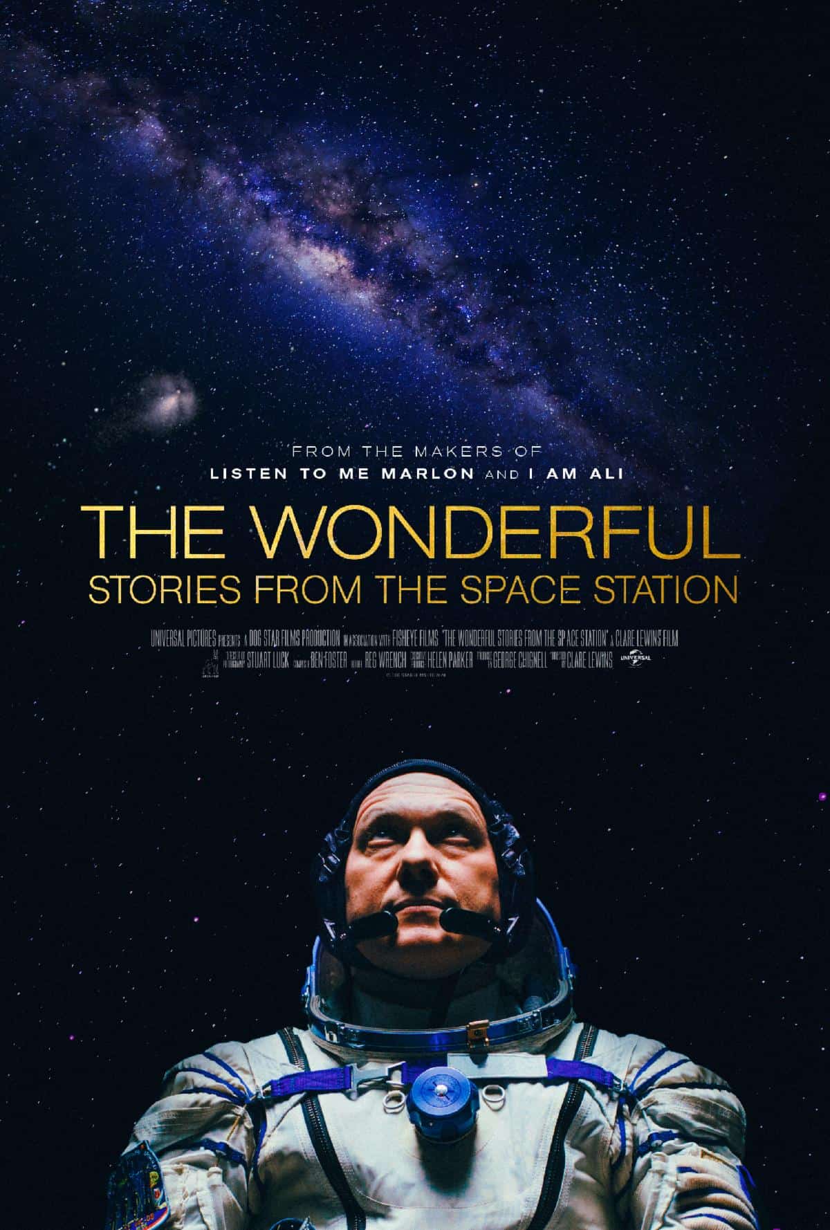 The Wonderful: Stories from the Space Station gets a U.S. Trailer 2 the wonderful space doc universal movie poster