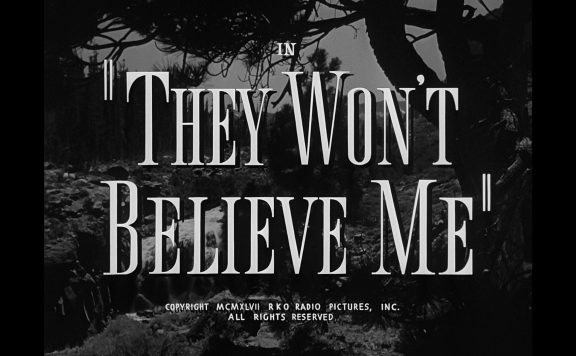 they wont believe me title warner archive