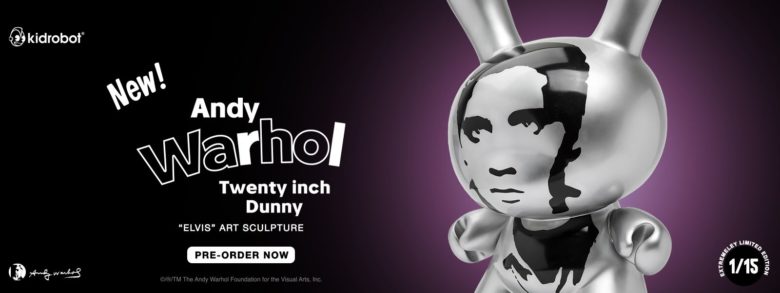 Elvis gets a Dunny from Kidrobot 1