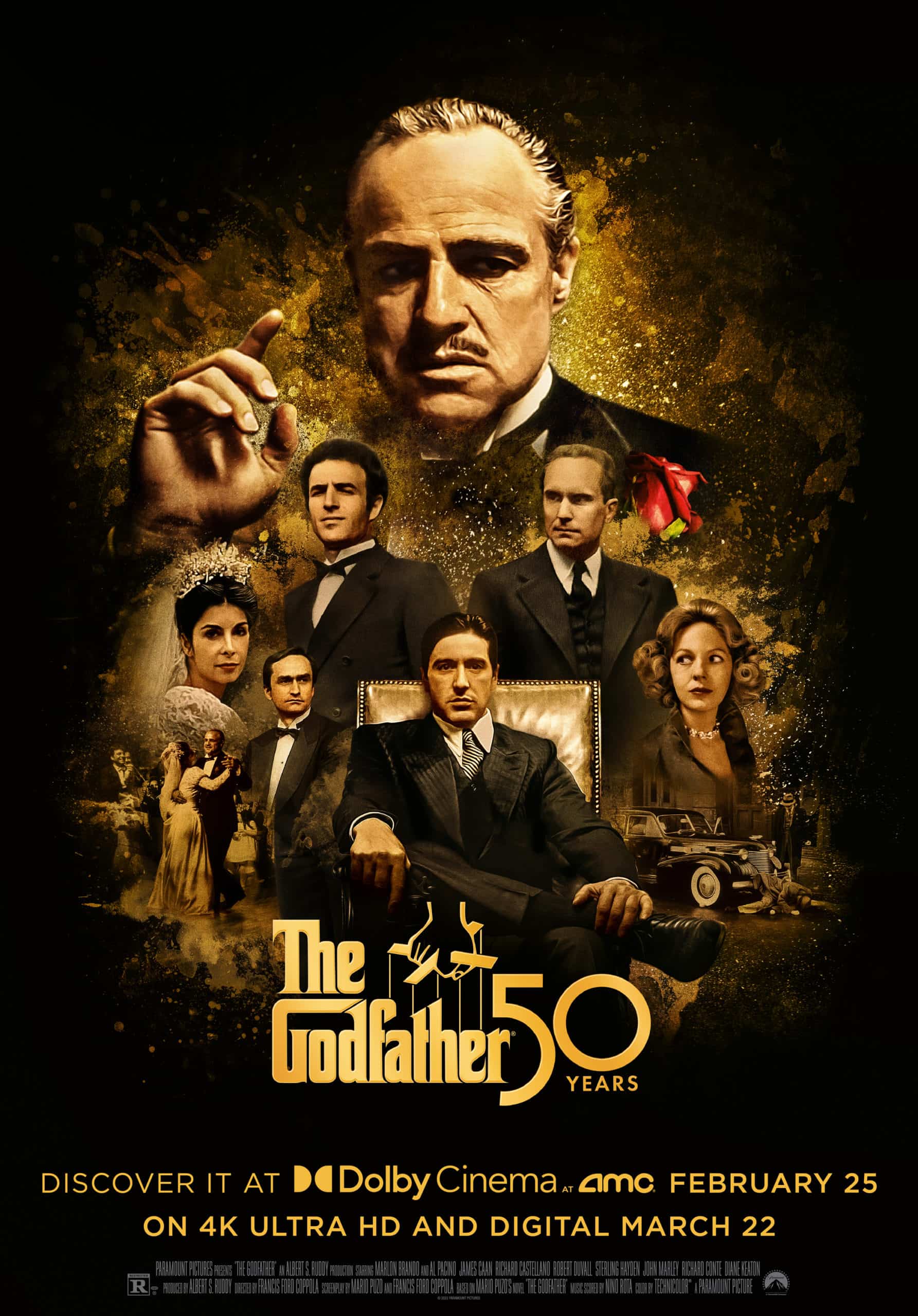 The Godfather turns 50 poster