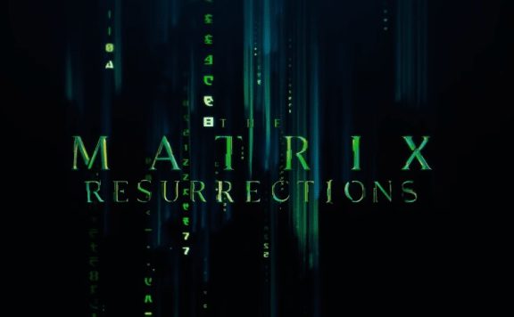 the matrix resurrections trailer title