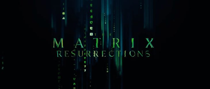 the matrix resurrections trailer title
