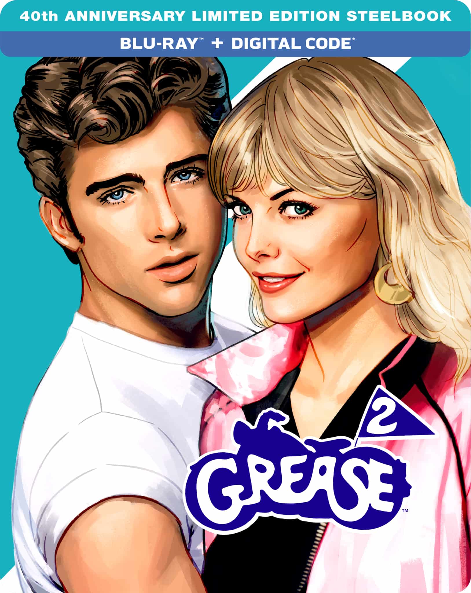 Grease 2 steelbook blu-ray one more review blast