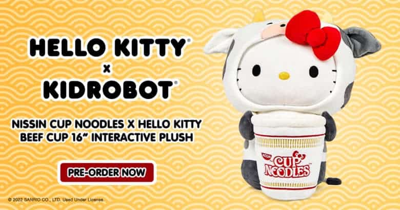 Hello Kitty Cup of Noodles New Release Tuesday