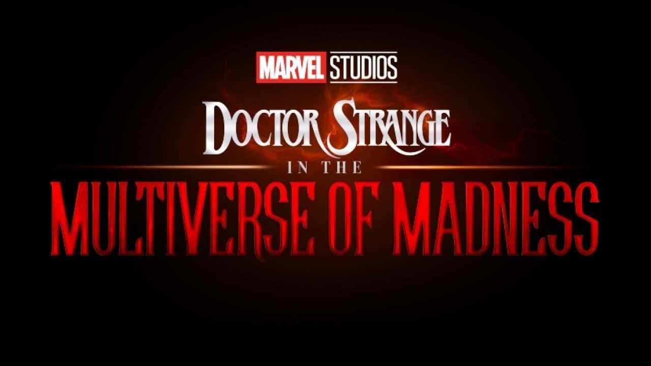 Dr. Strange in the Multiverse of Madness title