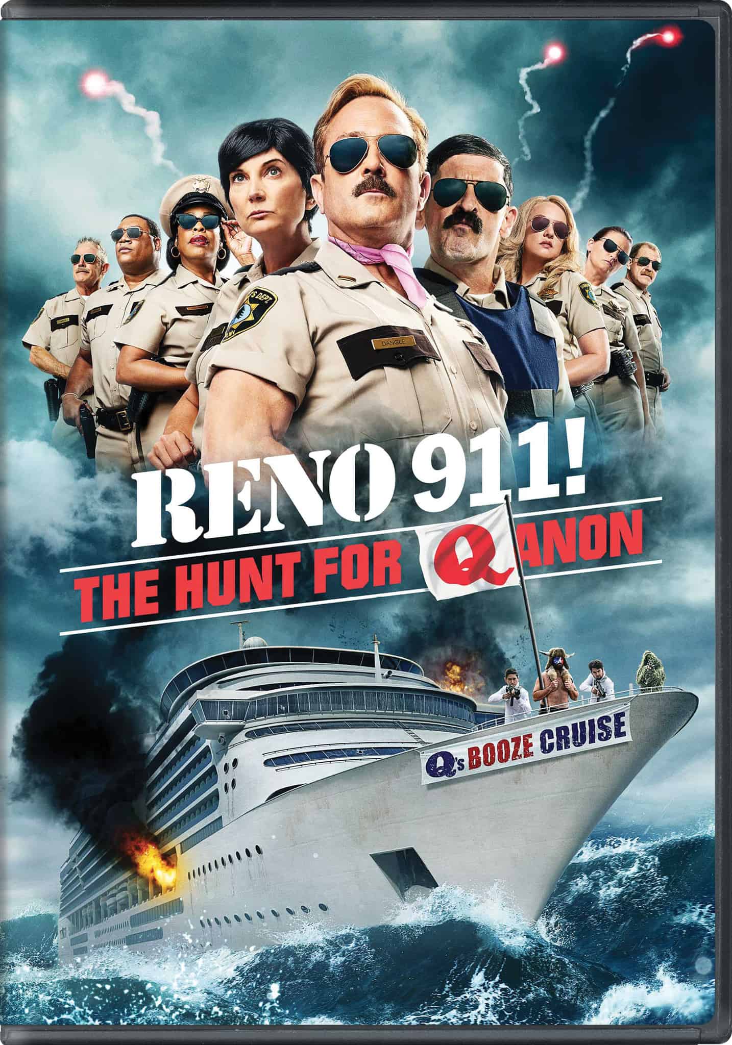 Reno 911! The Hunt for QANON comes to DVD this July 19th 1