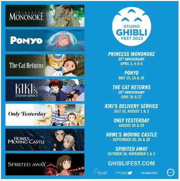 Ghibli Fest 2022 new clips