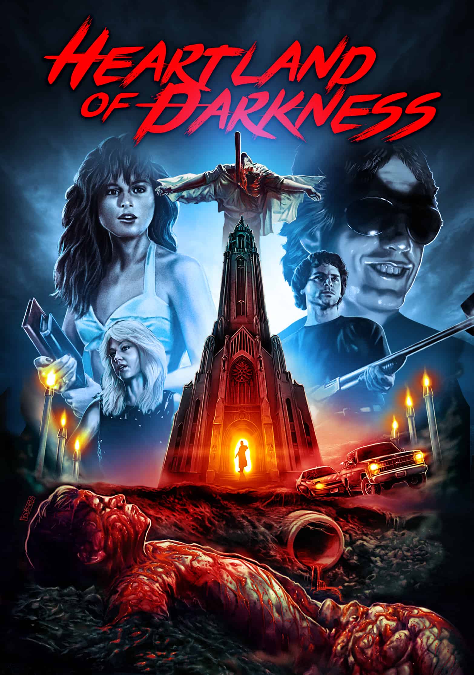 Heartland of Darkness Blu-ray Visual Vengeance halloween movie