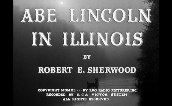 abe lincoln in illinois title