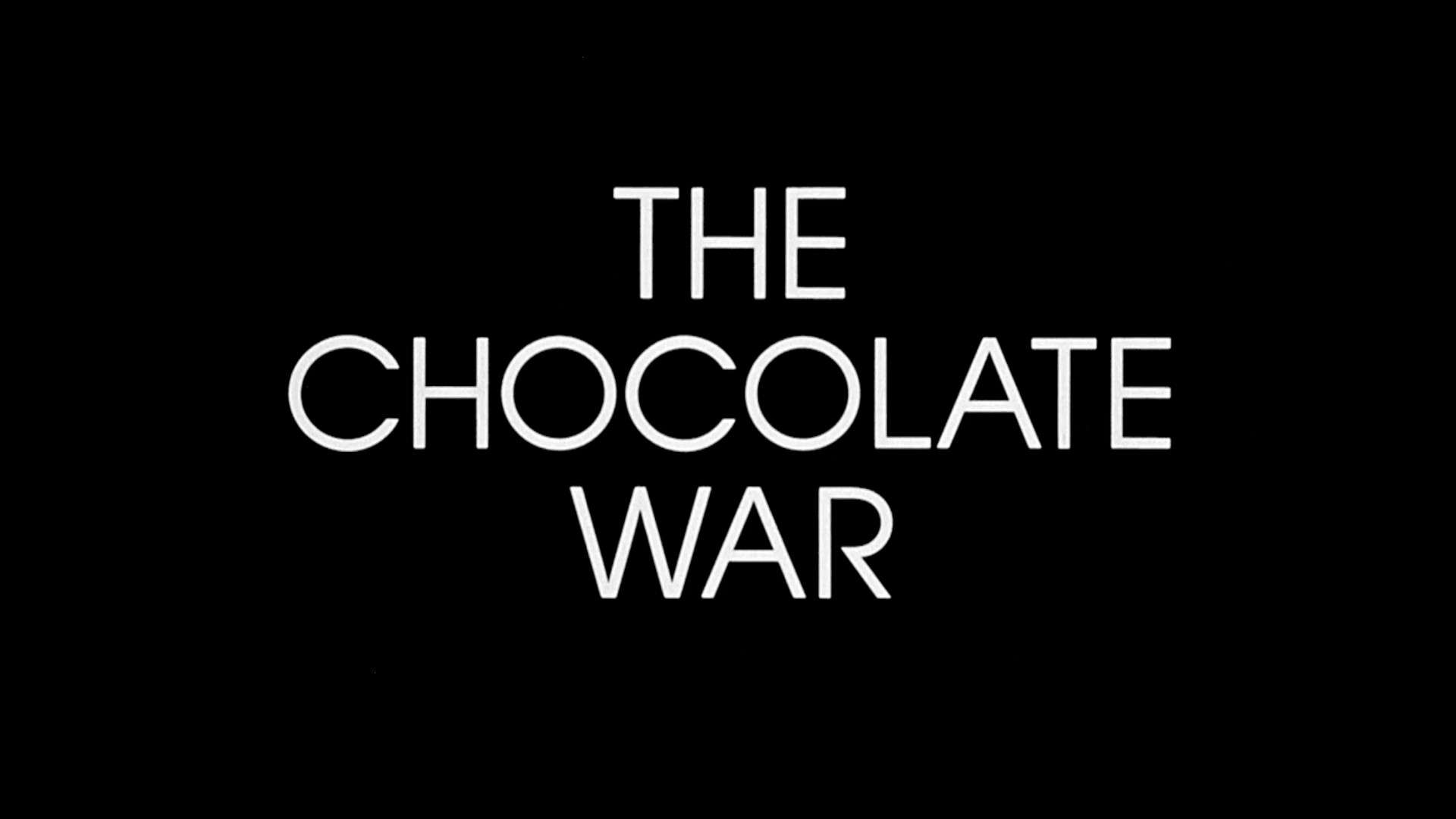 the chocolate war title