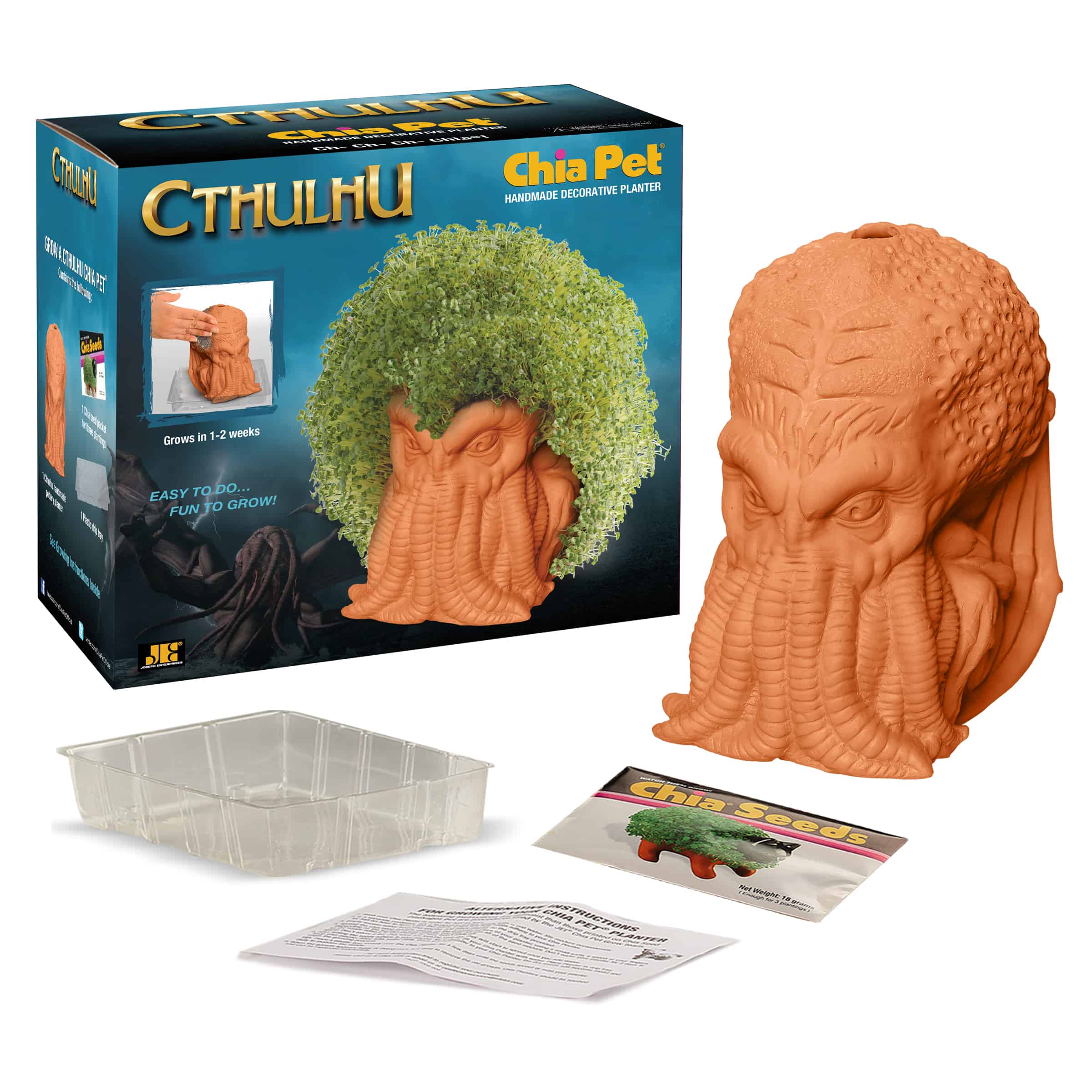 The Cthulhu Chia Pet is here in time for Thanksgiving 2022! 40