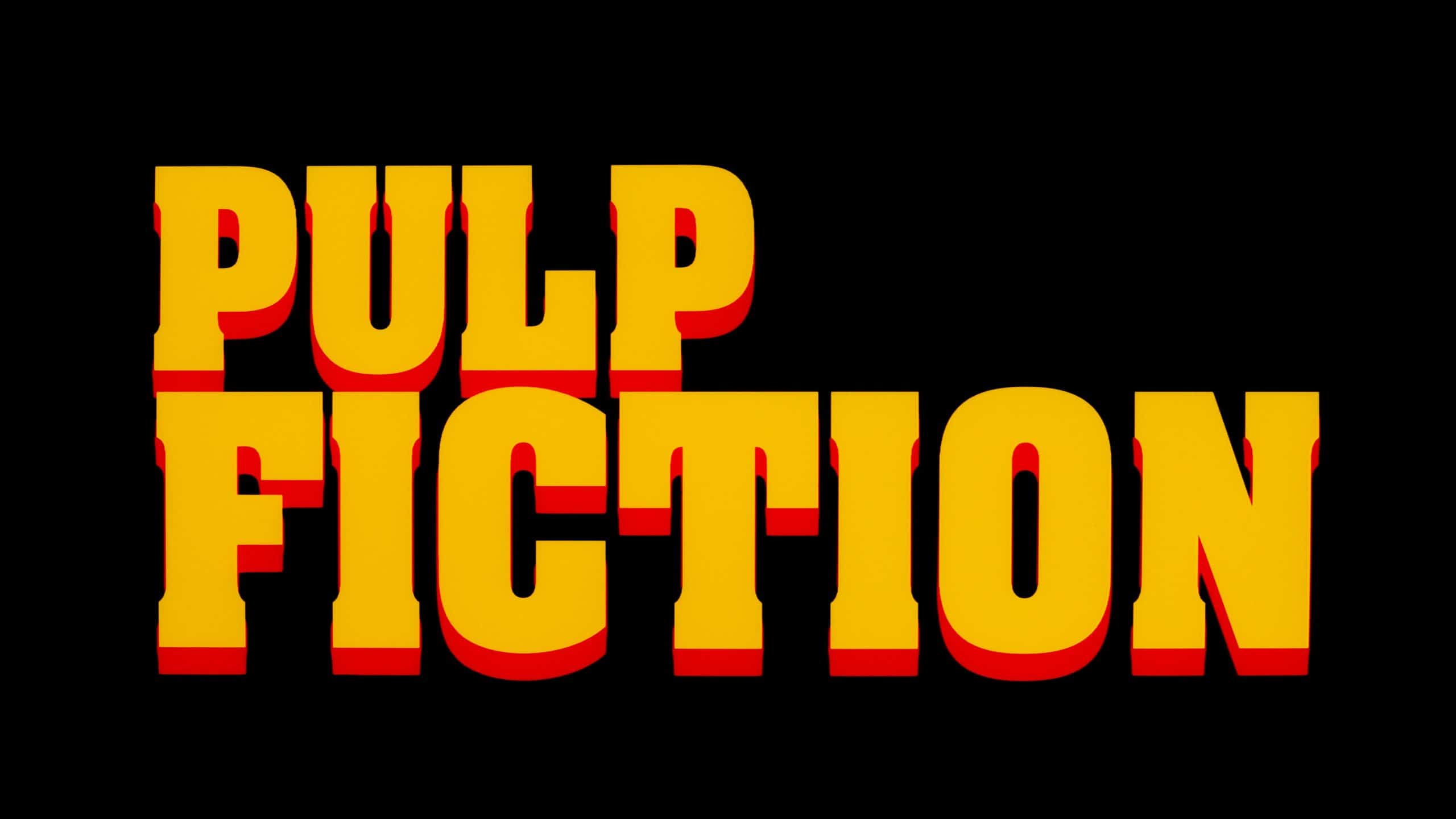 Pulp Fiction 4K title