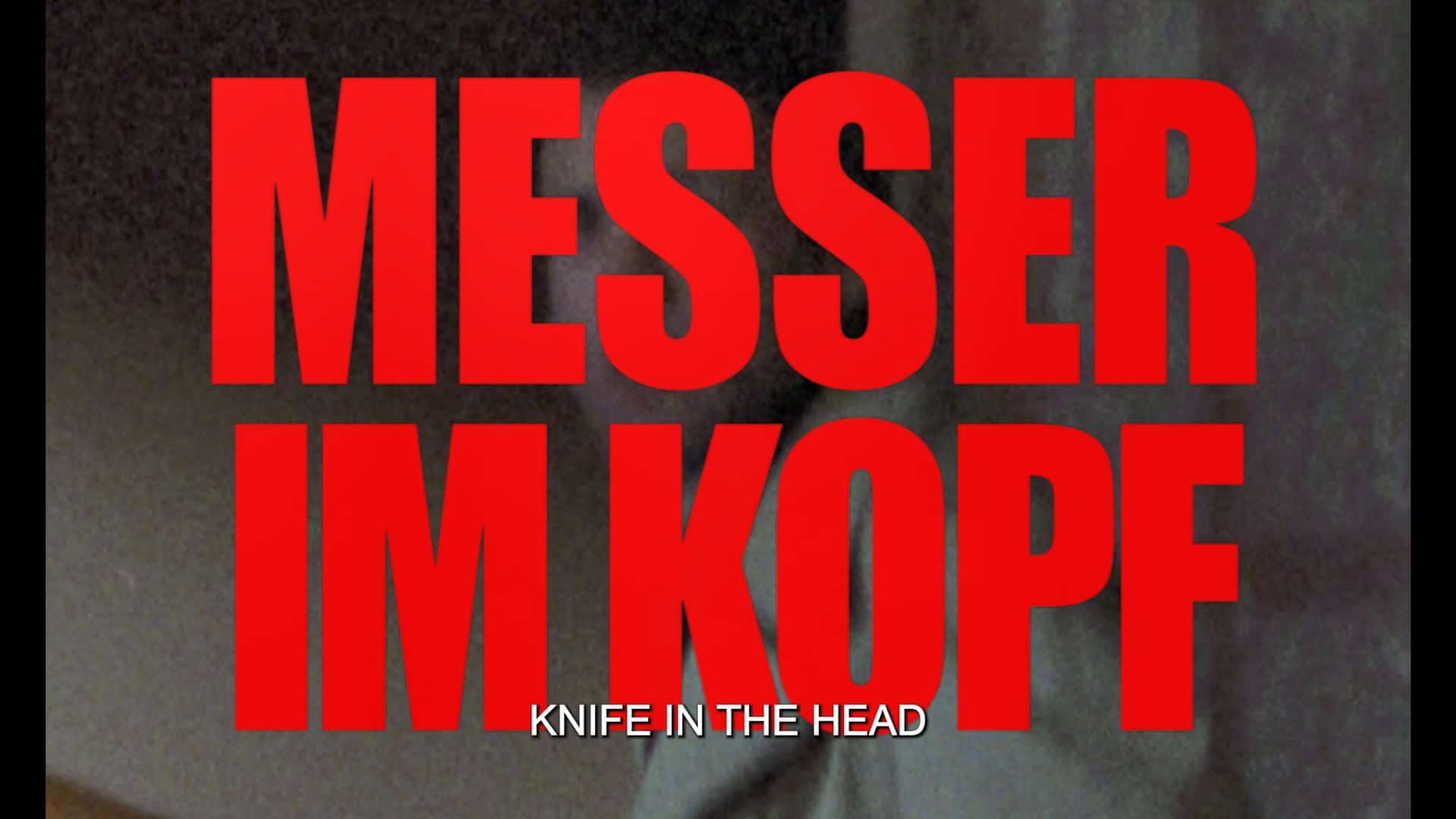 knife in the head title