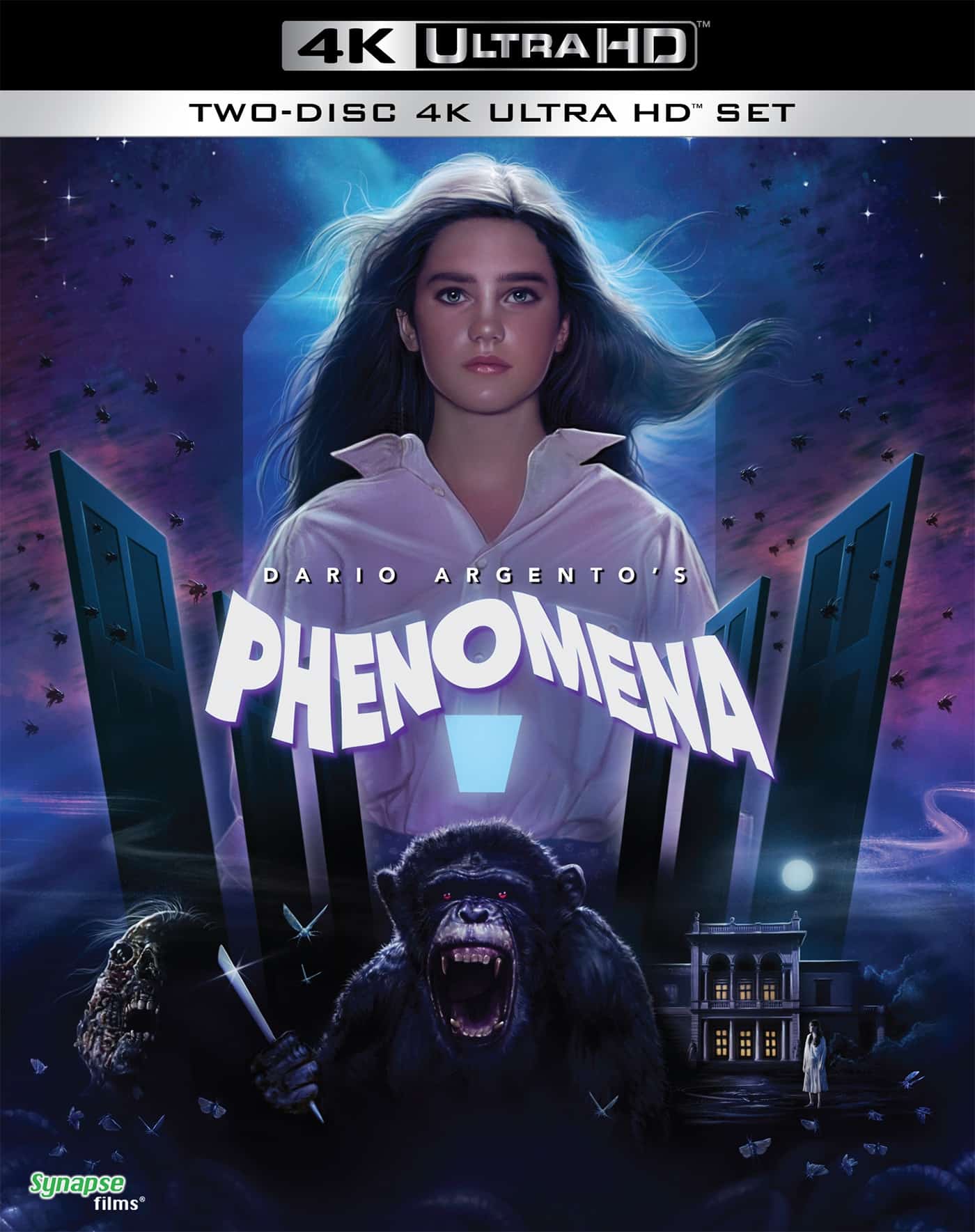 Synapse Films is bringing Phenomena to 4K UHD 1