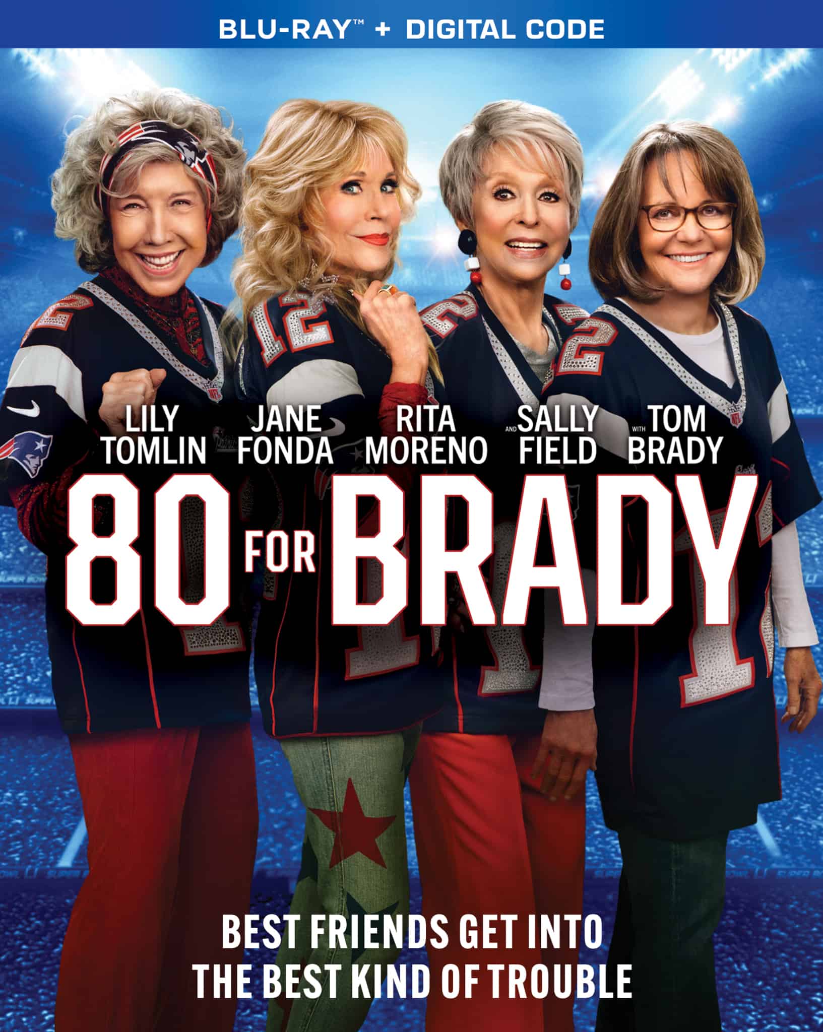 Get Ready for the Ultimate Friendship Adventure with 80 FOR BRADY - Available Now on Digital/PVOD and Coming Soon to Blu-ray/DVD on May 2nd 1
