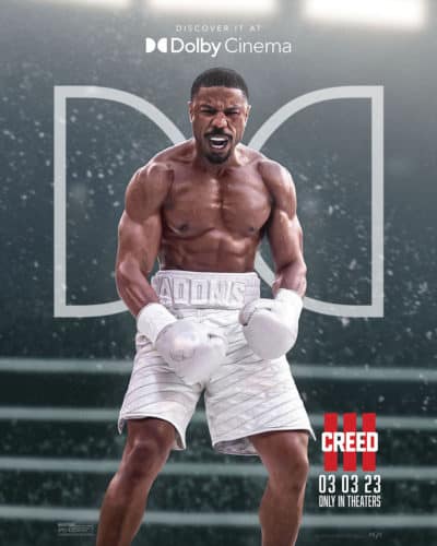 Behold the official Dolby poster for Creed III 20