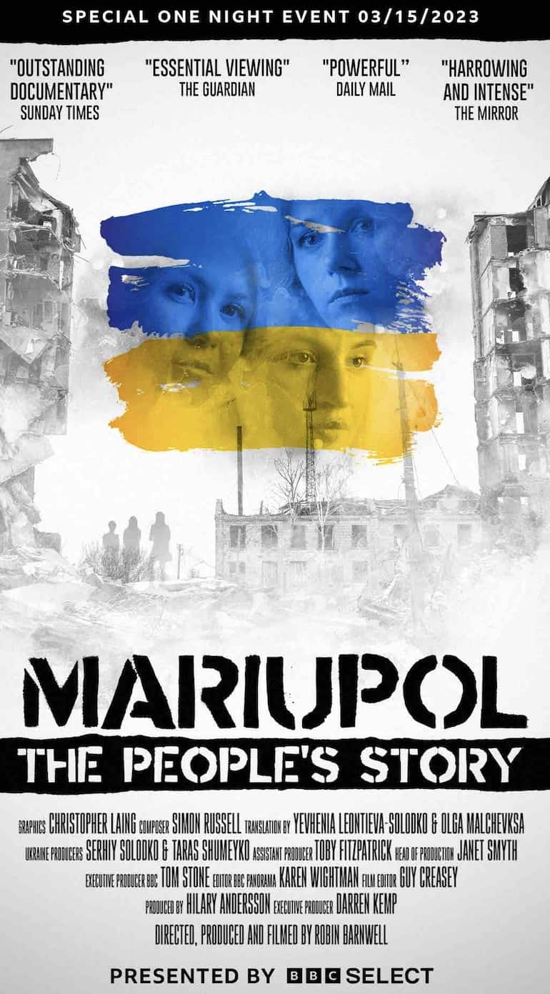 Landmark Theatres and BBC Studios Unite for Exclusive Release of Ukraine War Documentary 'Mariupol: The People's Story 18